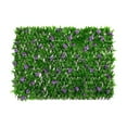 thumbnail image 4 of Valla de hojas artificiales, panel de cerca de hojas sintéticas para decoración paisajística de jardín. 20x40cm, 4 of 9