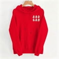 thumbnail image 7 of Hurxie Sweatshirt Hoodies Halloween for Women Graphic Pullover Top Red,M, 7 of 7
