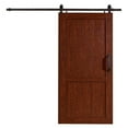thumbnail image 2 of Millbrooke MLB3684CHKD 84 x 36 in. Cherry H-Style PVC Barn Door Kit, 2 of 2