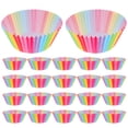 thumbnail image 4 of KAKOWELY 200 piezas de moldes de papel para hornear, moldes de papel para muffins, envoltorios de papel para cupcakes y muffins., 4 of 5