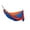 Blue/Orange, variant on Grand Trunk Double Deluxe Hammock with Suspension Straps – Vibrant Printed Parachute Nylon Hammock for Two, 10'6" x 6'6", 400 lb Capacity, Tree-Friendly Straps Included