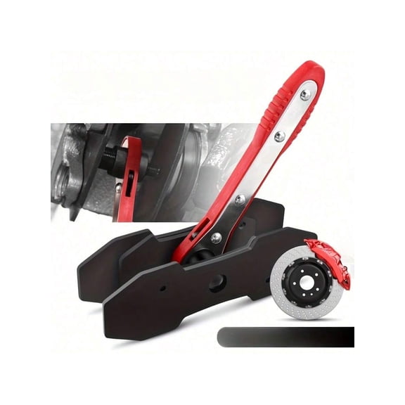 Brake Caliper Pressing Tool And 2 Hooks 360 Free Rotation Ratchet Wrench Suitable For Automotive Brake Maintenance 1 Wrench 5 Hooks