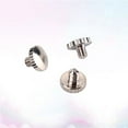 thumbnail image 4 of 3 Pcs Vis de Fixation pour Anneau de Doigt Coulissant en Métal pour Remplacement de Trompette Accessoire d'Instrument en Laiton CB20 (Argent), 4 of 8