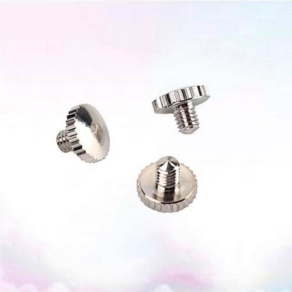 OUNONA Trumpet Replacement Pack of 3 Silver Metal Rings with Screws for Repair Lightweight Durable Fit