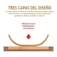 thumbnail image 3 of Tabla Para Picar 3 En 1 LAB.G Alta Densidad Dureza Con Agarradera Colgable Color Marron Claro, 3 of 5