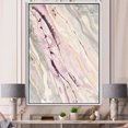 thumbnail image 3 of Shaby Pink Marble - Sleek & Chic Modern Framed Canvas, 3 of 3