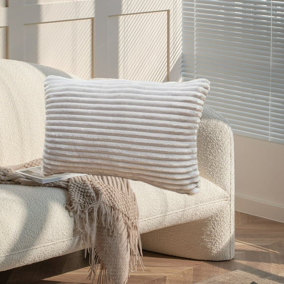 Nilvkv Drawstring Flannel Pillow Cover Back Cushion Cover Cushion Cover Cushion Pillow Cover Soft and Comfortable
