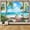 Island, variant on 2026 Latest Design Tropical Beach Landscape Tapestry 36×48 Inch, Ocean Island Palm Tree Seaside Wall Hanging for Living Room Summer Window Home Decor