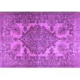 thumbnail image 1 of Ahgly Company Indoor Rectangle Persian Purple Traditional Area Rugs, 6' x 9', 1 of 4