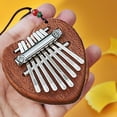 thumbnail image 3 of 8 Touches Mini Kalimba Doigt Pouce Piano Marimba Accessoire Musical Pendentif Cadeau, 3 of 5