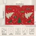 thumbnail image 2 of Christmas Placemats Set of 6,Christmas Tree Place Mats Heat Resistant Washable Non-Slip Table Mats for Party Kitchen Dining Decor 12x18 Inch, 2 of 7
