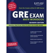 Kaplan GRE Exam Math Workbook (Kaplan GRE Math Workbook), Used [Paperback]