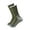 Army Green, variant on 1 Pair Unisex Winter Socks Mid-tube Wool Socks for Hiking Sports Machine Washable Moisture-Wicking Keep Warm Anti-slip Daily Stockings