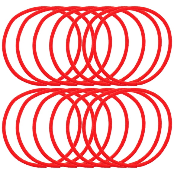 Raindrops 100Pcs Hair Elastics Nylon Fix Hairstyle Women Party