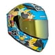 thumbnail image 4 of Casco Para Motociclista Shaft Johnny Bravo Talla M Integral Azul, 4 of 4