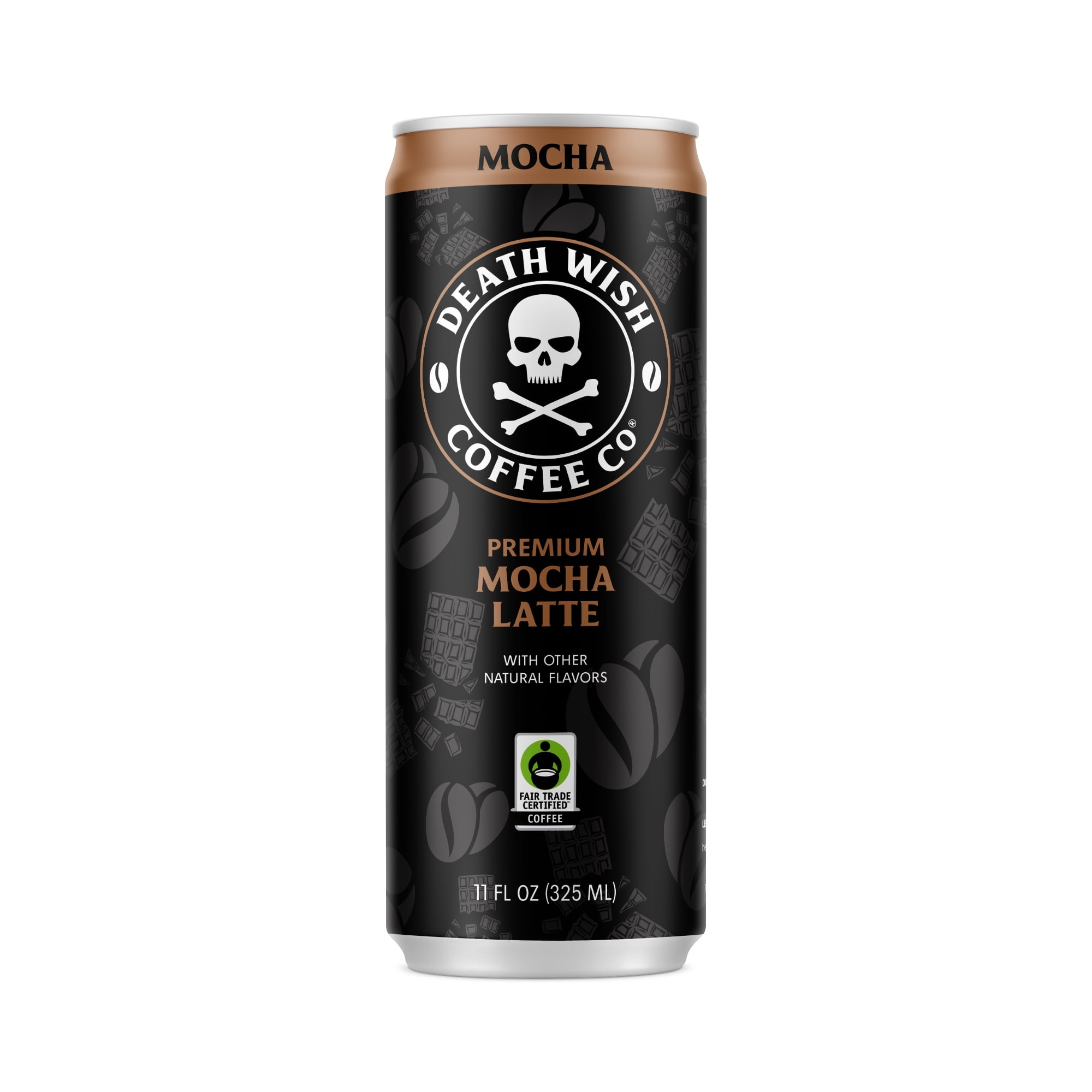 Death Wish Coffee Co., Premium Mocha Latte, 100% Colombian Cold