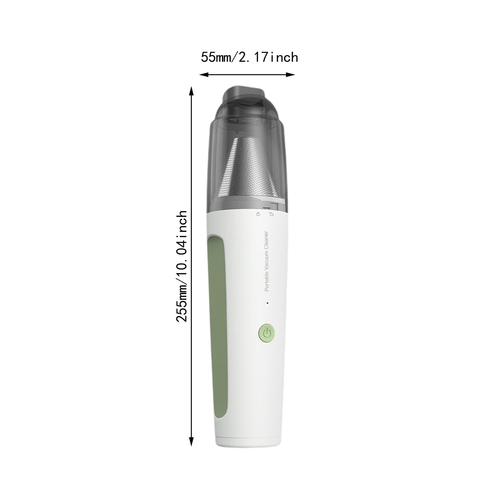 Baoblaze Car Vacuum Cleaner Cordless Handheld Vacuum for Home Car Detailing Hair White