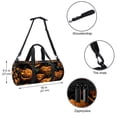 thumbnail image 5 of Pumpkin Multi-Functional Bag, Ideal for Yoga, Basketball, Swim, and Soccer. 17.7 Inches, Interior Zipper Pocket, Large Capacity, 5 of 6