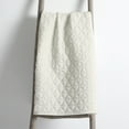 thumbnail image 3 of Levtex Home - Rowan - Throw - Diamond Quilted - Cream Crinkle - Throw Size 50x60in. - Polyester, 3 of 3