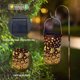 thumbnail image 5 of Decoración del hogar, decoración de habitaciones, faroles solares colgantes para exteriores, faroles decorativos de metal ahuecados, luz LED decorativa para jardín, decoración delicada para patio, far, 5 of 6