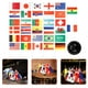 thumbnail image 3 of 1 Set Desktop Flag Office Desk Flag Decor Country Flag Ornament Tabletop Flag with Stand, 3 of 4
