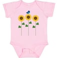 thumbnail image 3 of Inktastic Sunflower Garden and Bird Boys or Girls Baby Bodysuit, 3 of 5