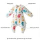thumbnail image 3 of Saco de dormir infantil de algodón de manga larga con pijamas de dibujos animados de piernas, 3 of 5