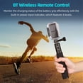 thumbnail image 4 of SJCAM Power Bank Handle Grip Universal Battery Power Grip Built-in 4800mAh Battery with Power Indicator 1/4in Screw Hole & Sports Camera Adapter Type-C Input/Output Wireless Remote Control Compatible, 4 of 8