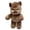 Coffee, variant on Funny Running Wild Boar Plush Toy 45 cm Soft Cartoon Stuffed Animal Fluffy Pillow Collectible Gift for Kids Boys Girls (Coffee)