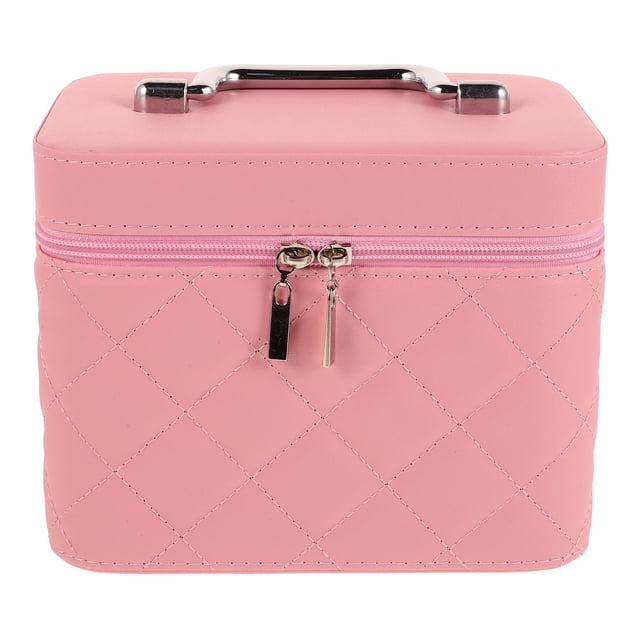 Women Makeup Box Cosmetic Makeup Storage Organizer Box Vanity Case Makeup Box Organizer Makeup Organizer Make Up Case Container