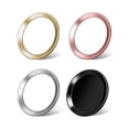 thumbnail image 3 of CIMAXIC Home Button Sticker Universal Series Metal Home Key Fingerprint Recognition for iPhone - With Packaging (White Color with Golden Edge),0.41"X0.41"X0.02", 3 of 4