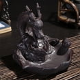 thumbnail image 3 of Baohd Improving Of Life Backflow Incense Burner For And Peaceful Ambience Black, 3 of 6