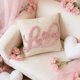 thumbnail image 5 of Funda de almohada bordada con corazón para el Día de San Valentín | Funda decorativa para cojín | Funda de cojín de poliéster lavable a máquina, 5 of 6