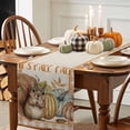 thumbnail image 3 of Fall Thanksgiving Table Runner, Autumn Thanksgiving Kitchen Dining Table Decoration for Home Party Decor 13x72 Inches, 3 of 9