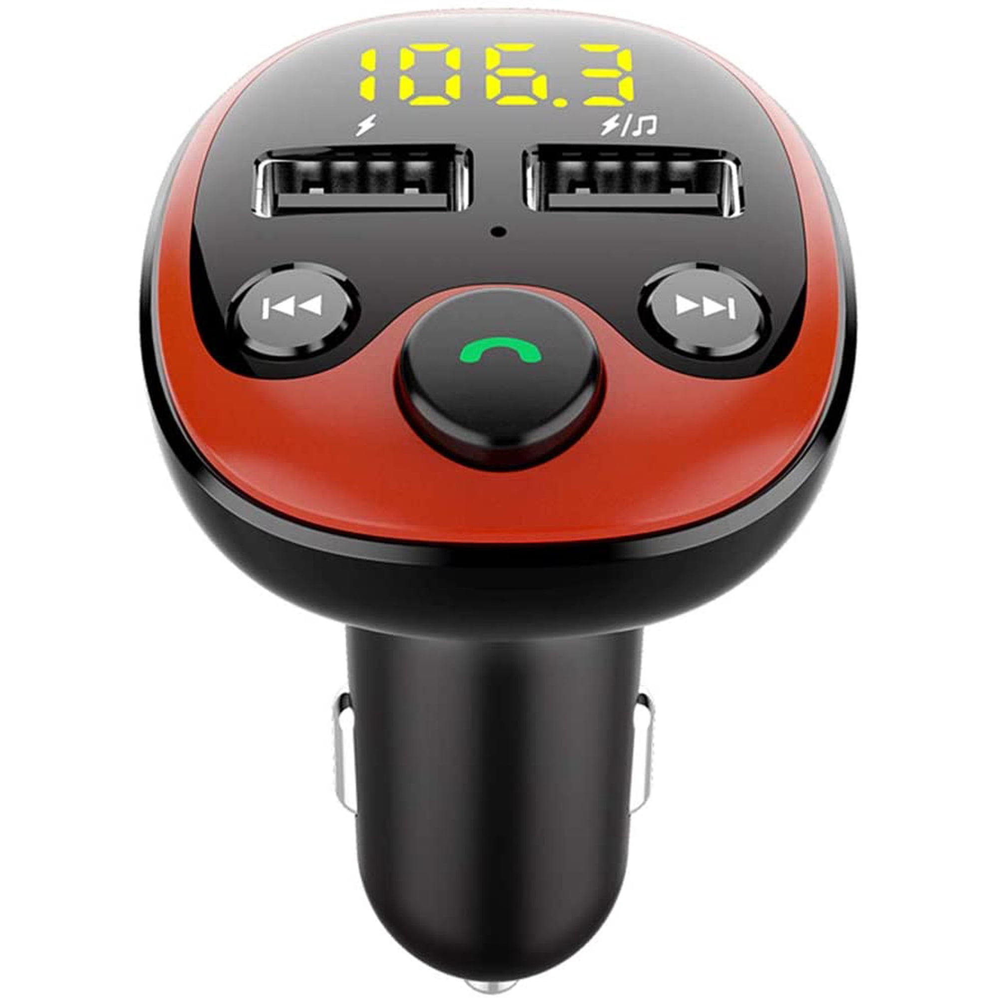 Transmetteur FM Bluetooth 6 En 1 Pour Allume-cigare - Neuf - Marque BRODU