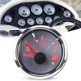 thumbnail image 1 of Fuel Level Gauge Fuel Level Display Multi-function Boat Meter 2in Fuel Level Gauge Intelligent Alarm IP67 Waterproof Marine Auto Instrument 316 Stainless Steel, 1 of 8