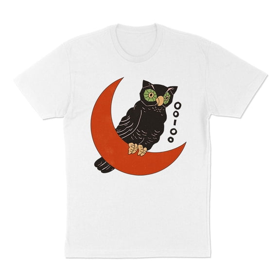 Vintage Halloween Owl Shirt Unisex Large White