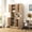 Oak, variant on White Wardrobe with Open Shelf/Bedroom Organization/Good Quality MDF Material