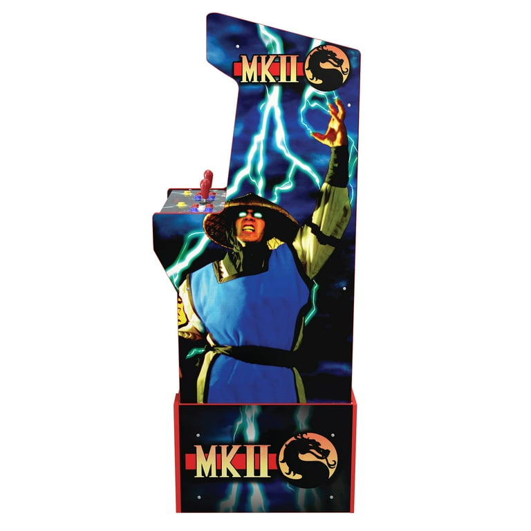Arcade1Up Mortal Kombat Legacy Cabinet Game with Riser and