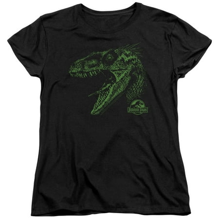 Jurassic Park - Raptor Mount - Women's Short Sleeve Shirt -