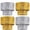 Silver+Gold-4, variant on 4 2 Tier Fringe Tinsel Chandelier Iridescent Foil Party Disco Ball Decor Decoration Metallic Shimmering Bachelorette Graduation Prom 2026