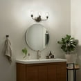 thumbnail image 4 of Kichler Lighting - Three Light Bath - Wall Mt Bath 3 Arm - Valserrano - 3 Light, 4 of 6