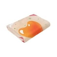 thumbnail image 3 of YFYANG Anti-Pilling Ultra-Soft Micro Fleece Cover Blanket for Bed Sofa, Pink Love Eggs Throw Blanket for All Seasons, 50"x40", 3 of 9