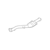 Genuine OE Subaru Catalytic Converter - 44620AB43A