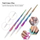 thumbnail image 3 of Juego de pinceles profesionales para decoración de uñas, 5 piezas, 10-20 mm para extensiones de gel acrílico y UV, mango de cristal, herramientas de calidad para salón de manicura, 3 of 7