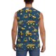 thumbnail image 4 of Balery Modern Excavator Camisetas sin mangas para hombre, absorbe la humedad y protege contra el mal olor.-Small, 4 of 7