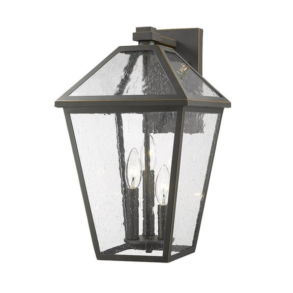 Z-Lite 579B Talbot 3 Light 18" Tall Outdoor Wall Sconce