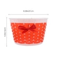 thumbnail image 2 of OULII Plastic Color Randomization Kids Bike Basket Front Handmade Storage 1 Set, 2 of 8