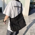 thumbnail image 6 of Kukuzhu Cute Messenger Bag for School Vintage Black Canvas Crossbody for Women Shoulder Laptop Bag, 6 of 6