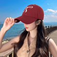 thumbnail image 5 of JingChun Bow-Tie Baseball Cap for Women Fashion Sun Hats for Women Trucker Hat Y2k Sun Cap Visor Cap Hiking Travel Trendy, 5 of 6
